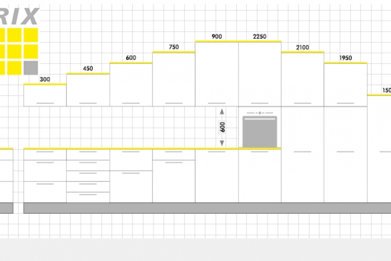 Zameranie kuchynského priestoru Zameranie kuchynského priestoru